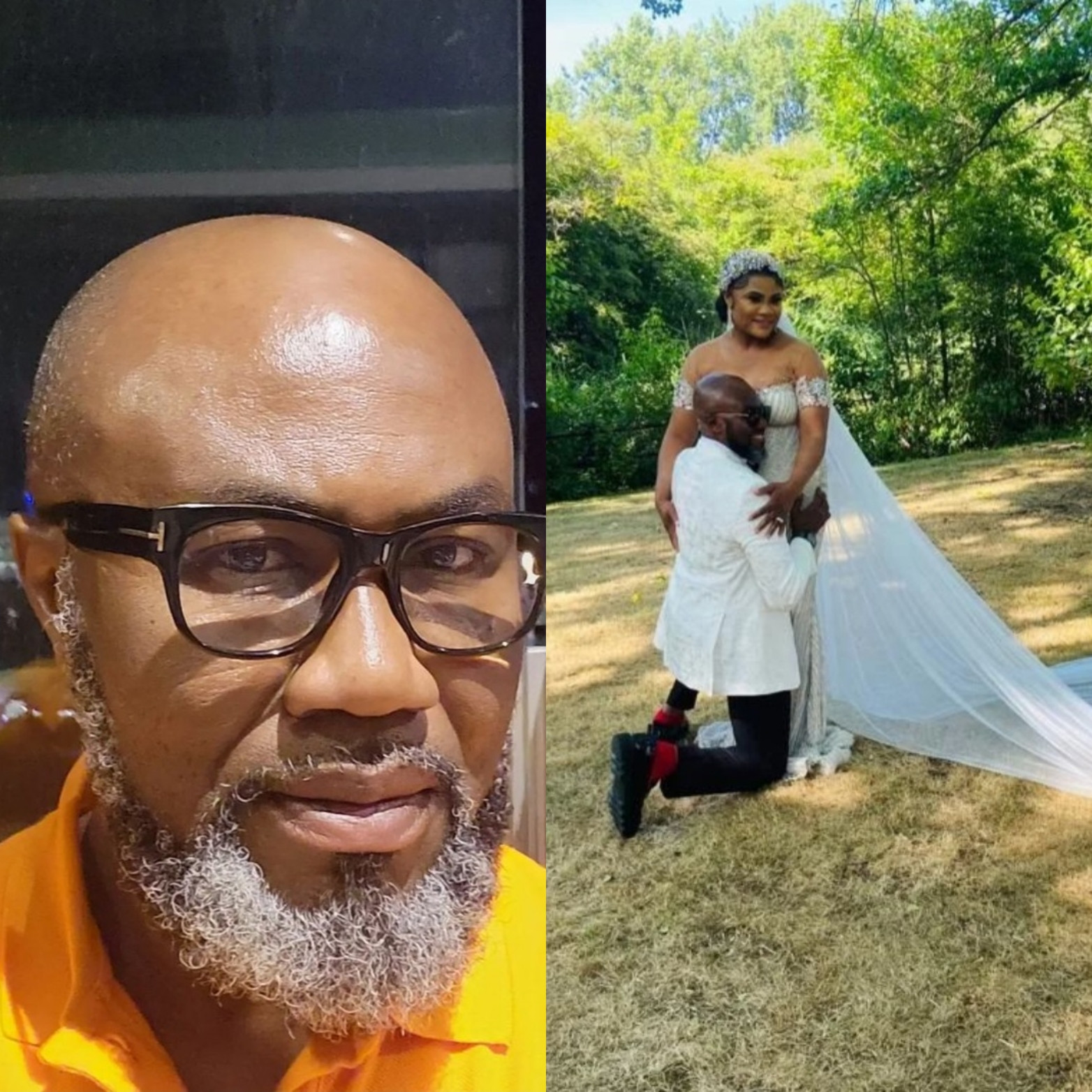 Actor Uche Odoputa weds in the UK 1