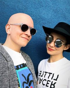 Gia Olimp and Anthony Carrigan