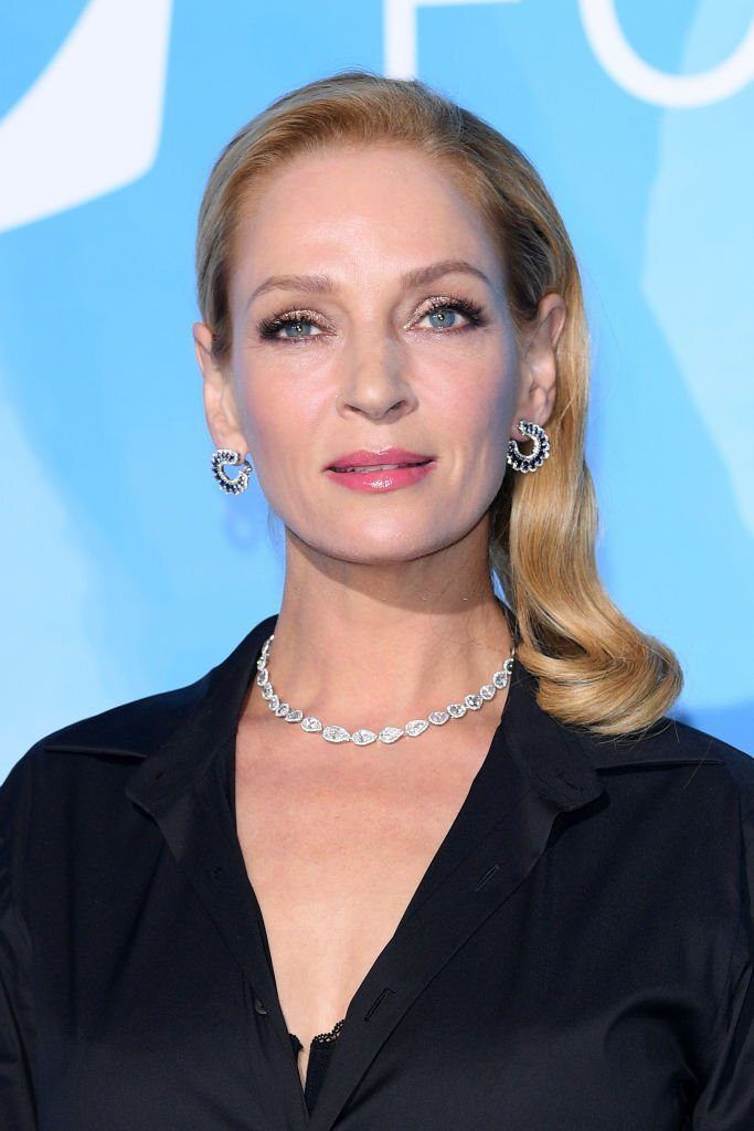 Uma Thurman attends the Gala for the Global Ocean hosted by H.S.H. Prince Albert II of Monaco at Opera of Monte Carlo - Thrill NG