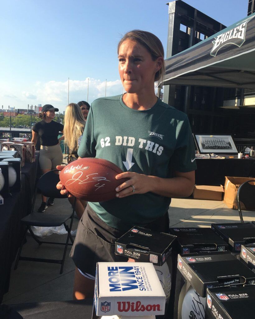 Kylie Mcdevitt at the Lincoln Financial Field - Thrill NG