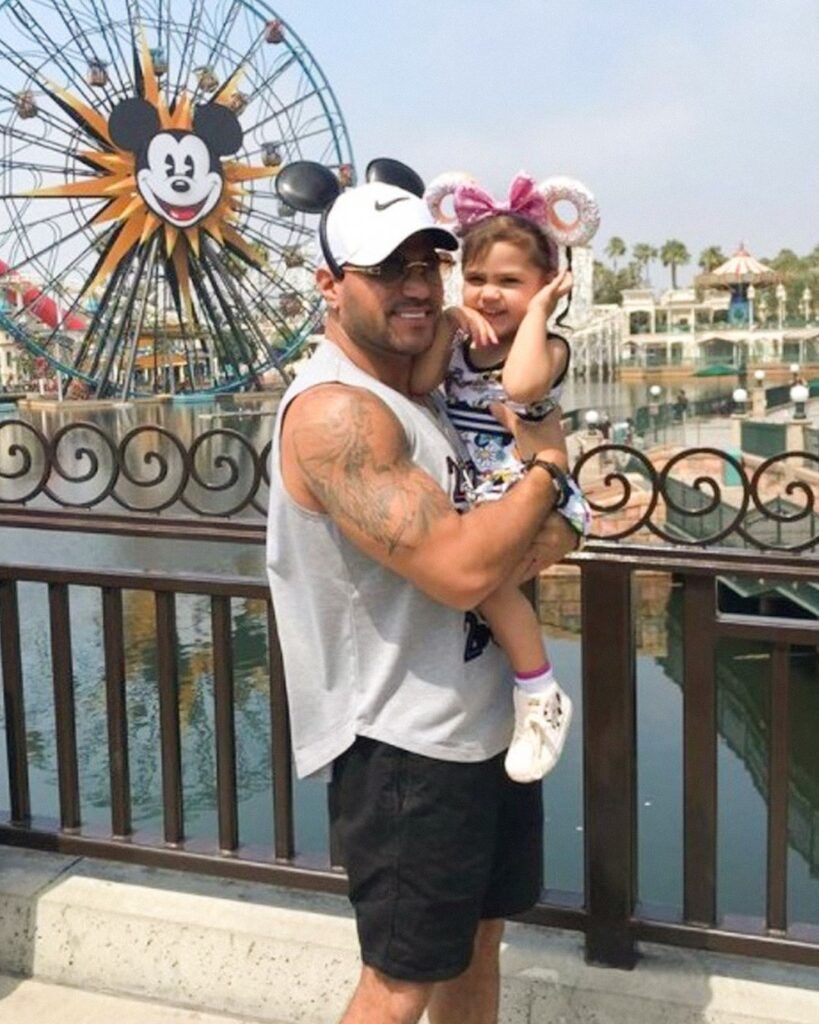 Ronnie Ortiz Magro with his daughter Ariana Sky Margo - Thrill NG