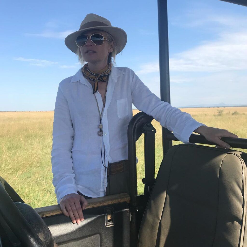 Portia de Rossi on a safari in Tanzania - Thrill NG