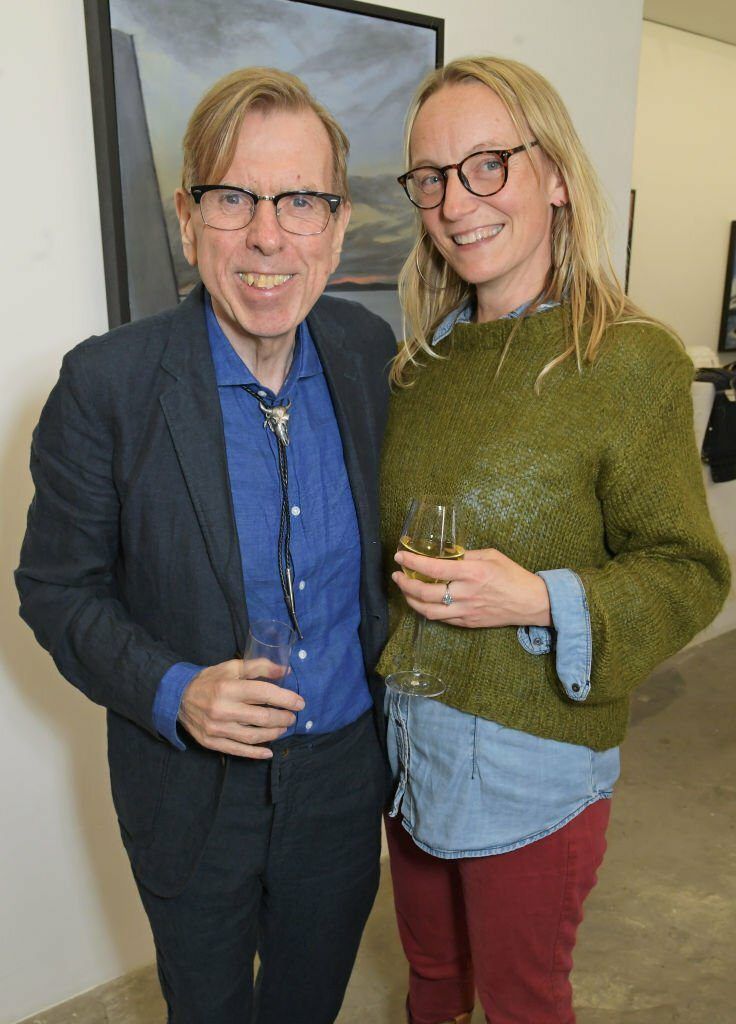 Timothy Spall and daughter Pascale Spall